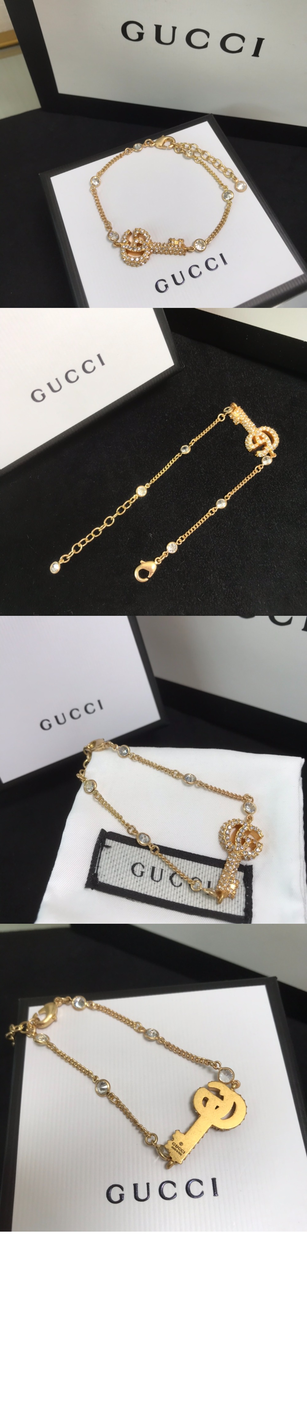 크리스탈 GG 키 팔찌 645623 > Etc - 기타제품