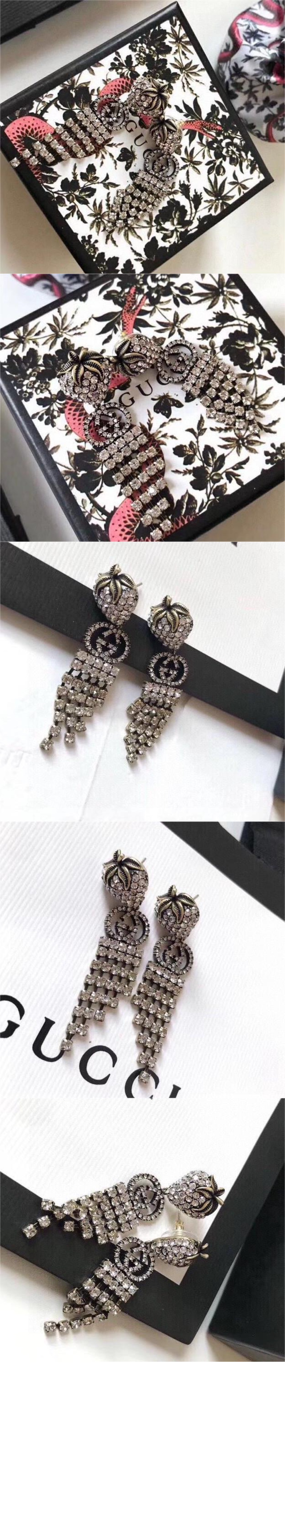 크리스탈 스트로베리 귀걸이 580959 > Etc - 기타제품