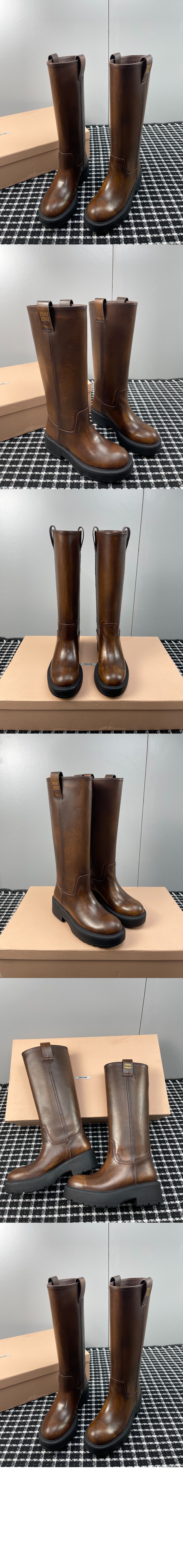 퓌메 가죽 부츠 5W971D > Boots - 부츠