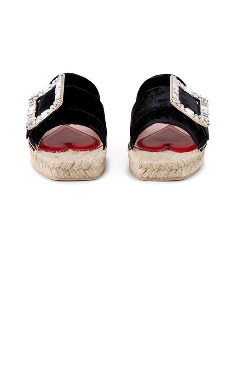 Strass Buckle Espadrille뮬 슬리퍼 스트랩 6243 > Etc - 기타제품