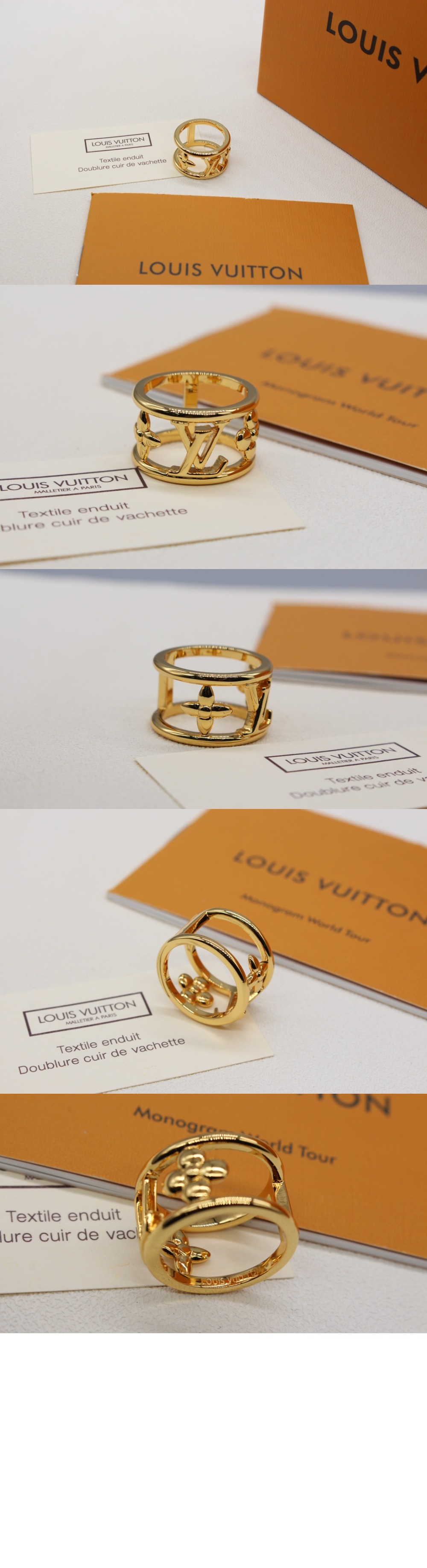 LV 아이코닉 모노그램 플라워 링 반지 M1459S > Etc - 기타제품