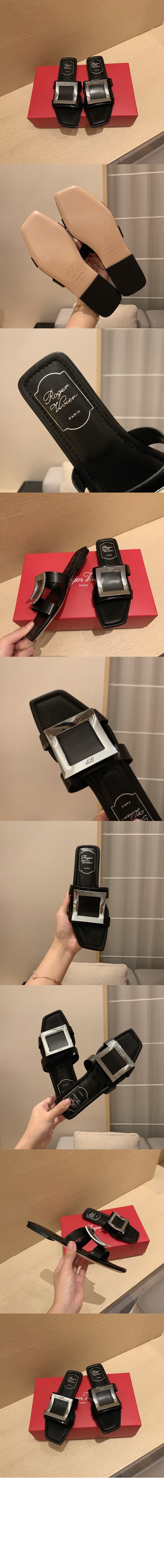 비키 버클 레더 슬리퍼 5042 > Biki - 비키