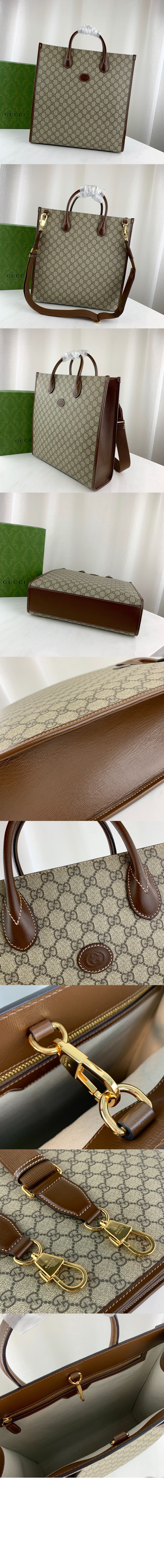 인터로킹 G 미듐 토트백 674155 > tote bag - 토트백