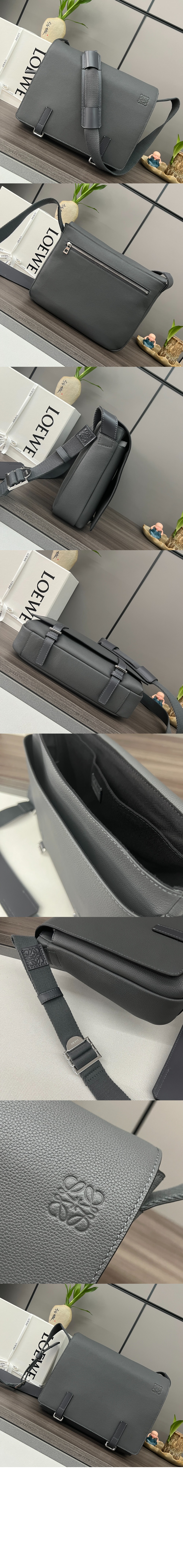 밀리터리 메신저 백 - 소프트 그레인 카프스킨 > Military - 밀리터리