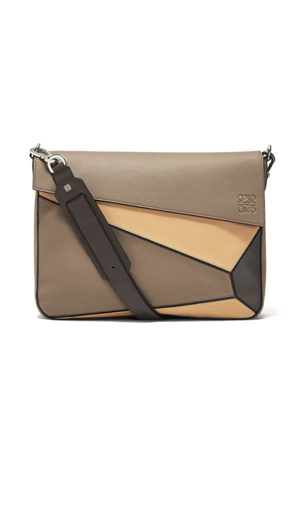 퍼즐 밀리터리 메신저 백 - 소프트 그레인 카프스킨 > Puzzle - 퍼즐