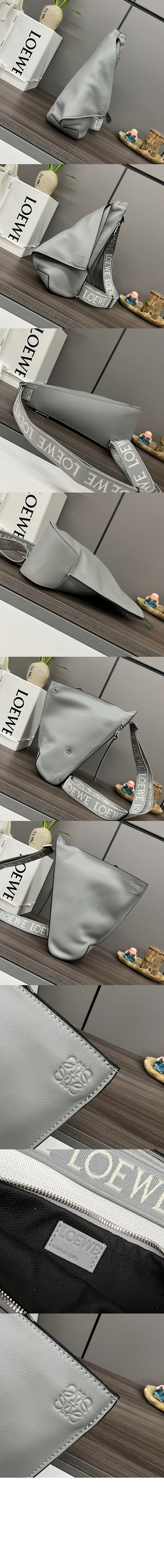 안톤 슬링 백 - 유연한 스무스 카프스킨 & 자카드 > Anton - 안톤