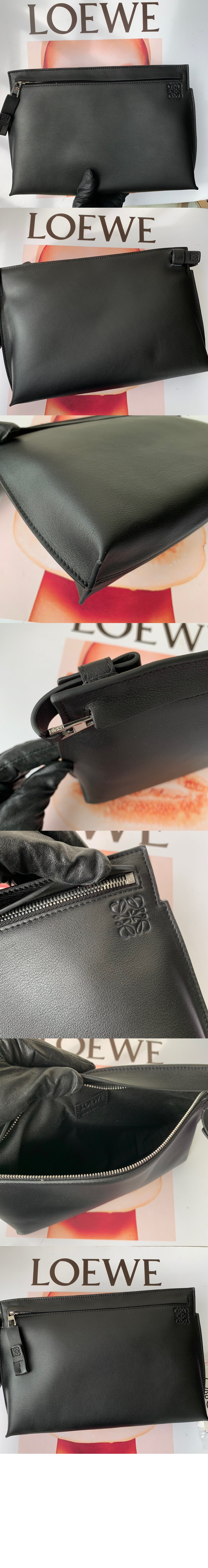 T 파우치 - 새틴 카프스킨 > T Pouch - T 파우치