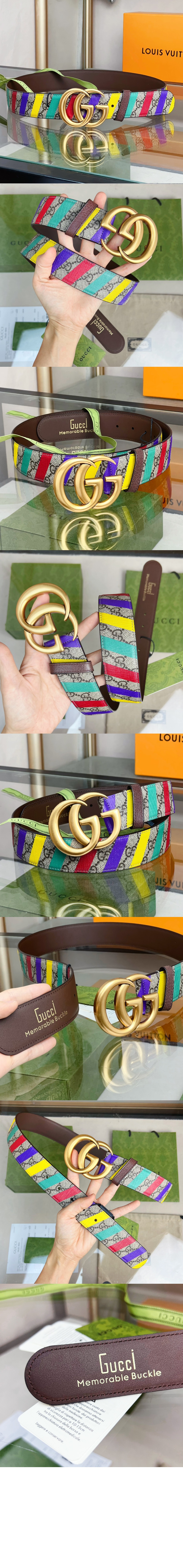 더블 G 그래피티 벨트 709985 > 구찌