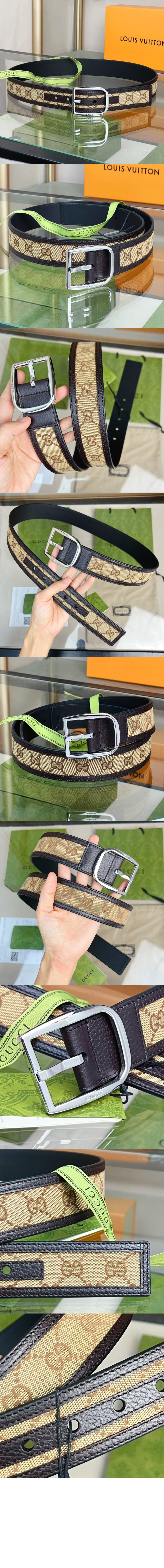 꽃침 버클 벨트 449716 > 구찌