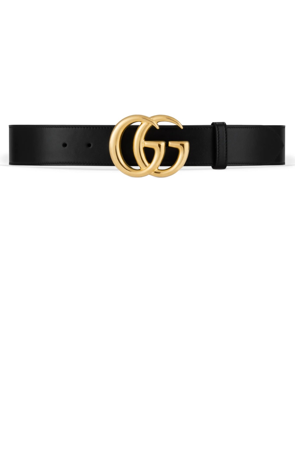 더블 G 버클 레더 벨트 606831 > 구찌