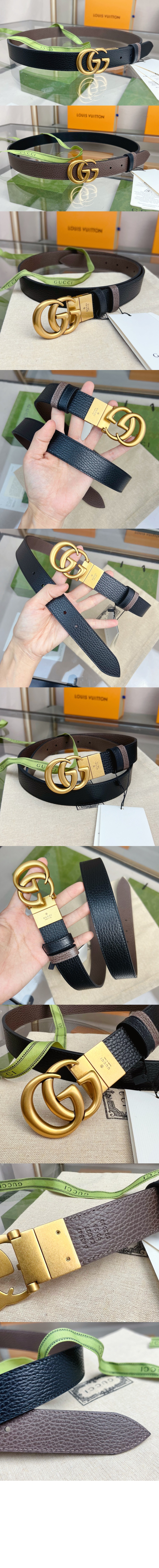 리버서블 씬 벨트 643847 > 구찌