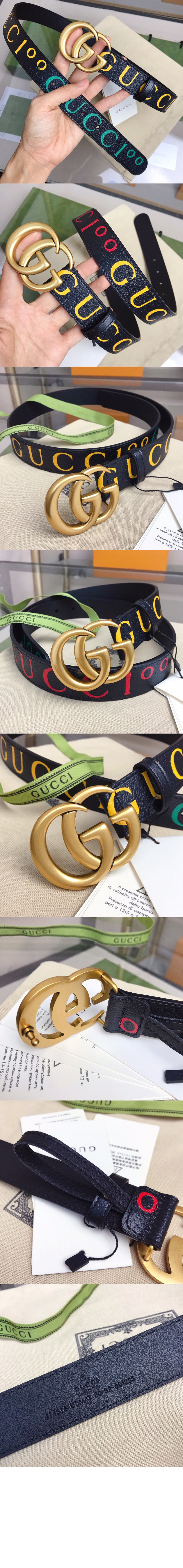 GG  버클 협판 벨트 414516 > 구찌