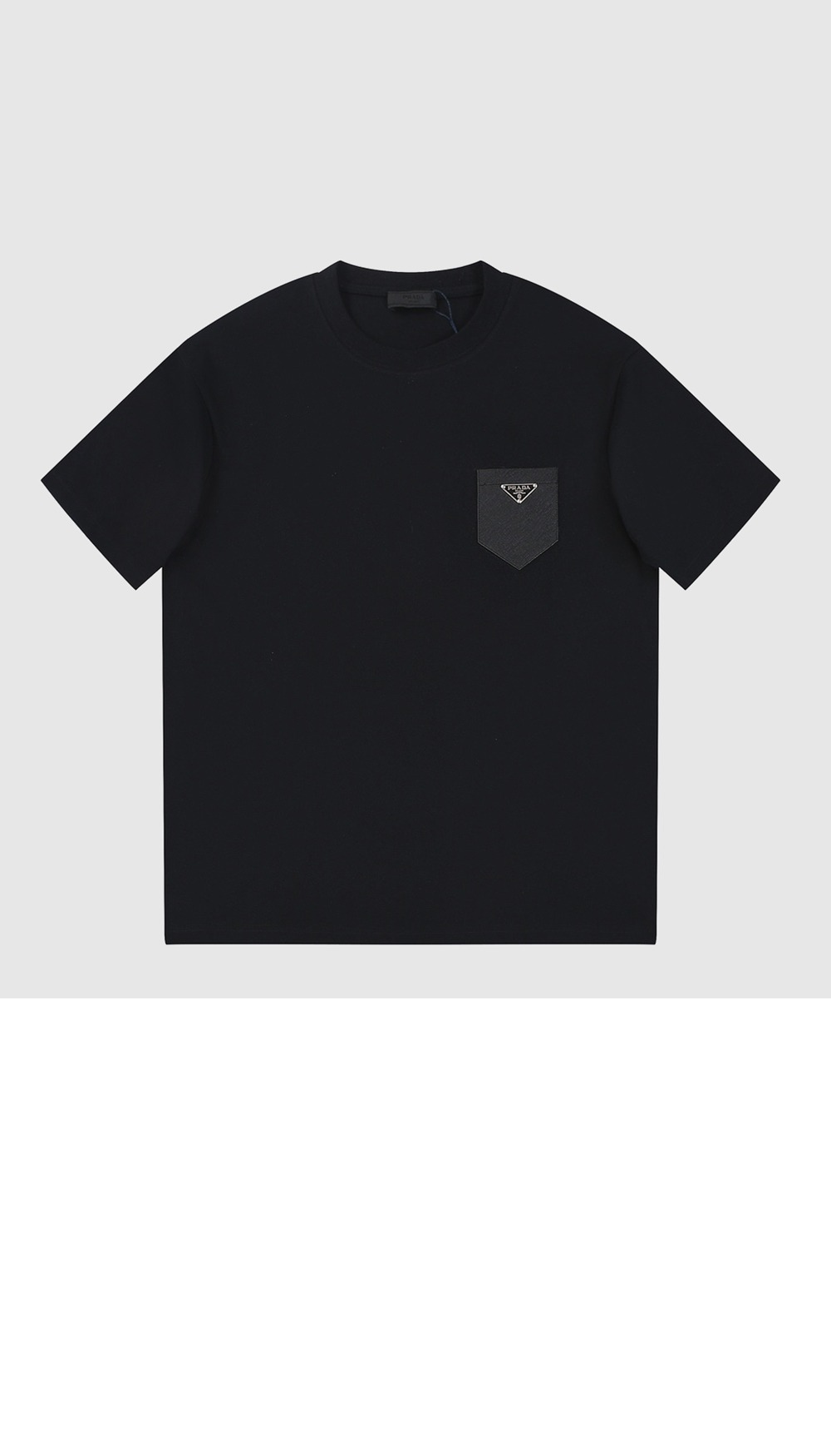 로고 프린트 반팔 > 프라다