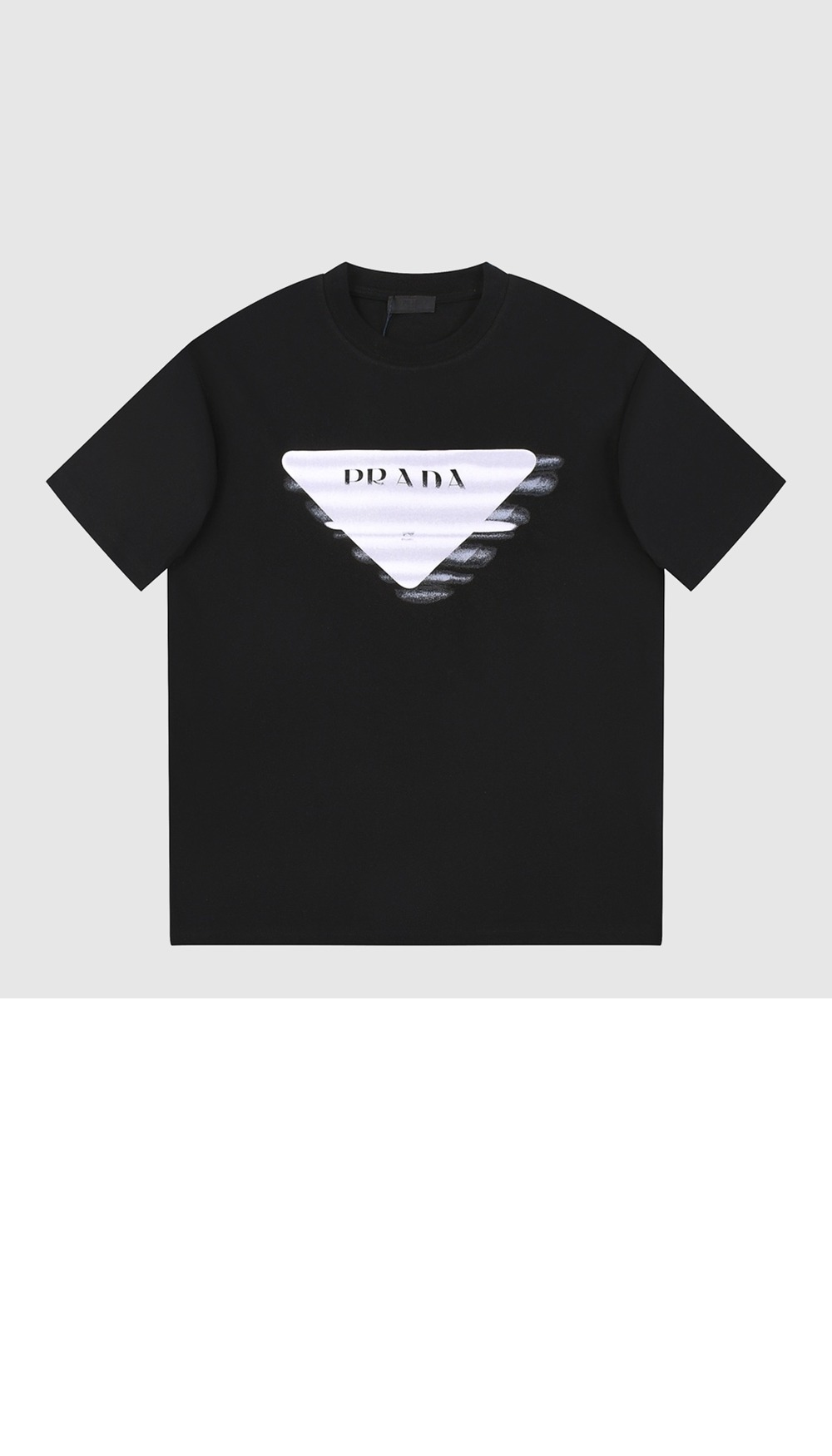 로고 프린트 반팔 > 프라다