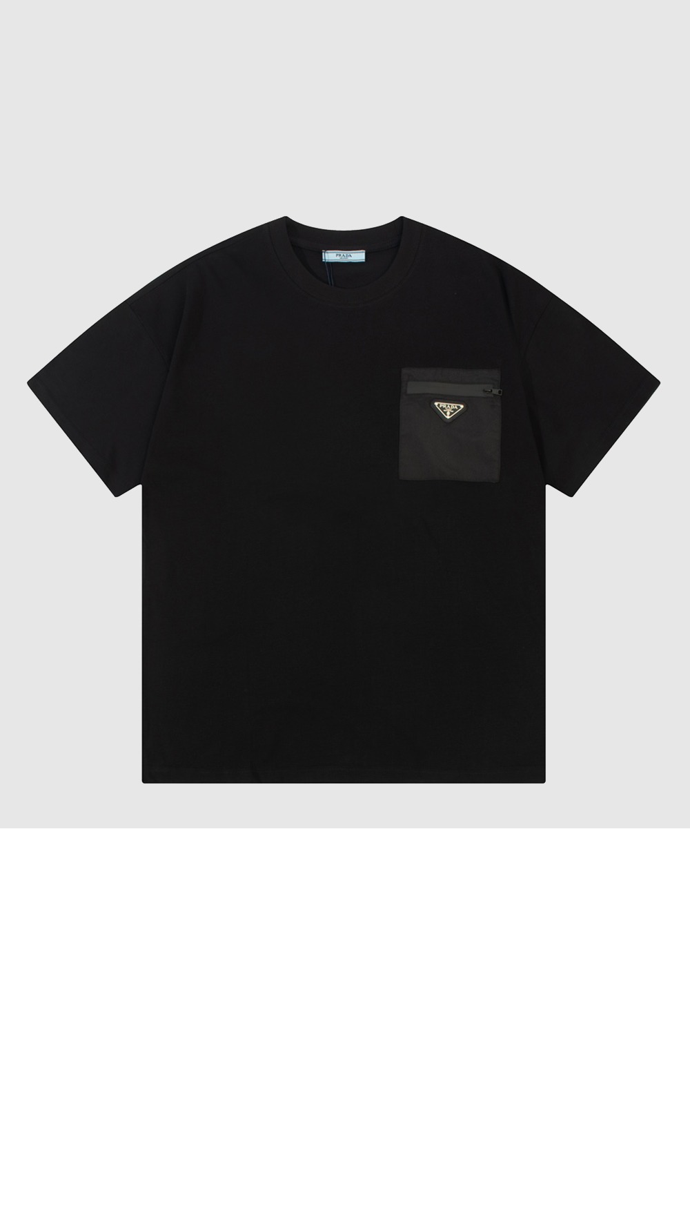 로고 프린트 반팔 > 프라다