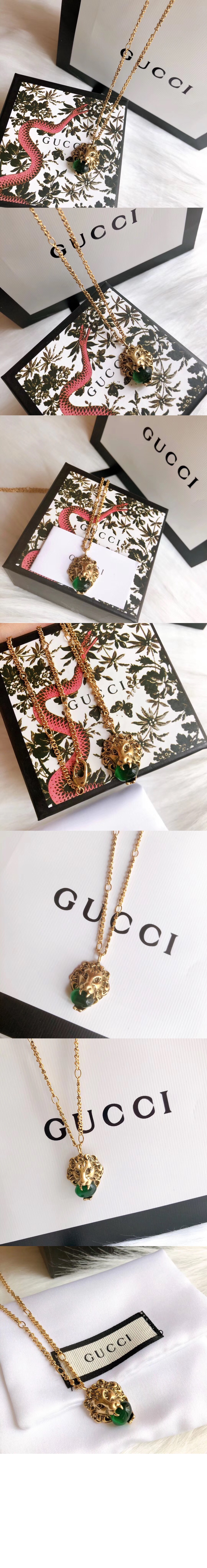 그린 크리스털 펜던트 목걸이 677366 > Etc - 기타제품