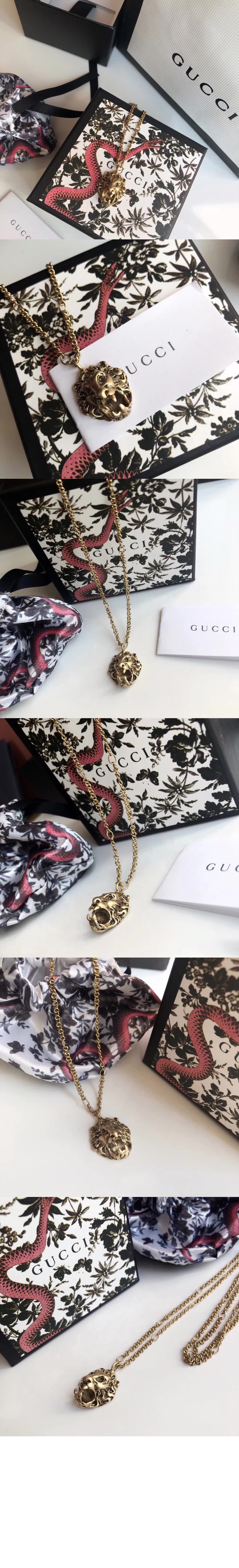 라이언 헤드 펜던트 목걸이 410673 > Etc - 기타제품