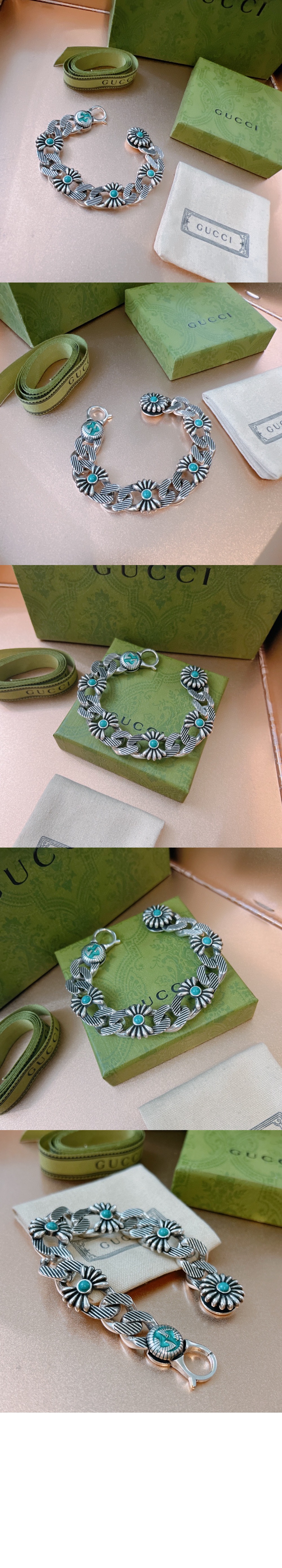 더블 G 플라워 팔찌 700432 > Etc - 기타제품