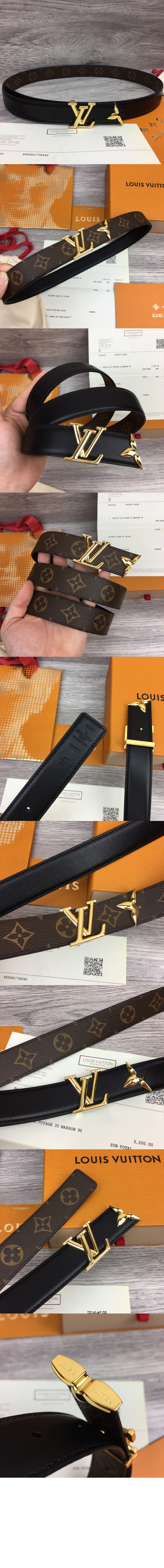 리버서블 벨트 M0699W > 루이비통