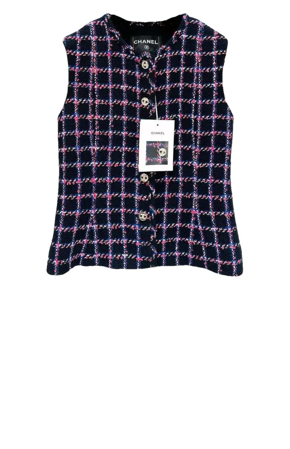 프린트 민소매 재킷 > Etc - 기타제품