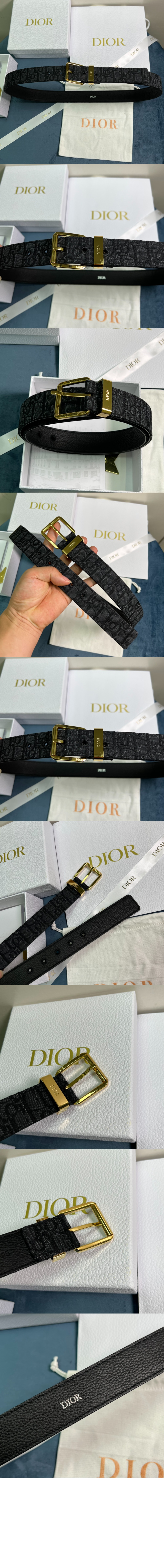 자카드 벨트 4333P > 디올