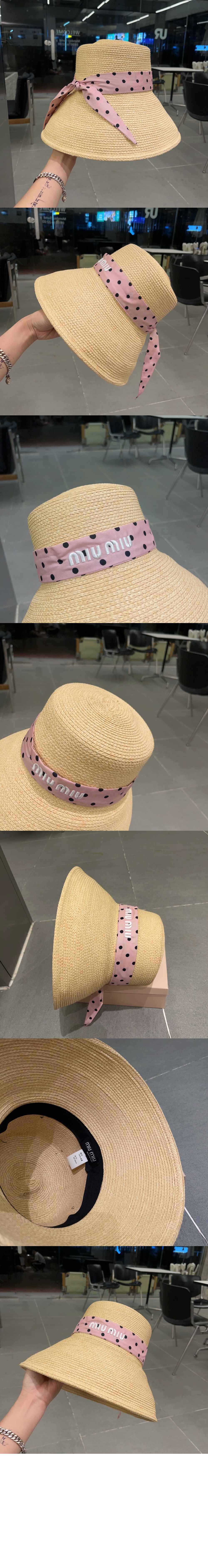 라피아 햇 5HC245 > 미우미우