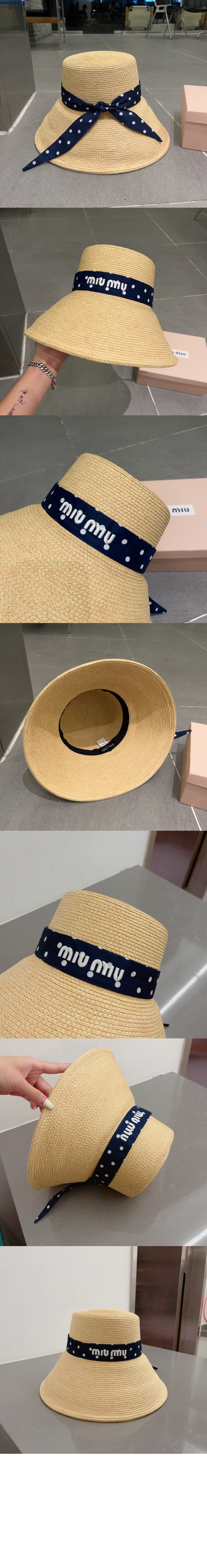 라피아 햇 5HC245 > 미우미우
