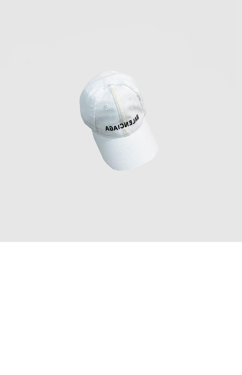 로고 베이스볼 캡 723773 > 발렌시아가