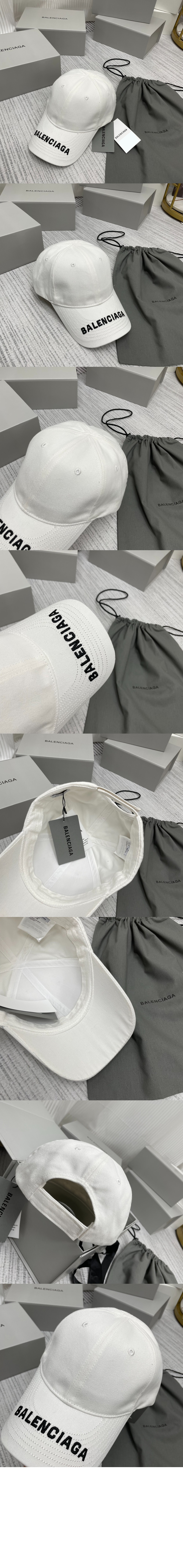 자수 트윌 베이스볼 캡 840367 > 발렌시아가