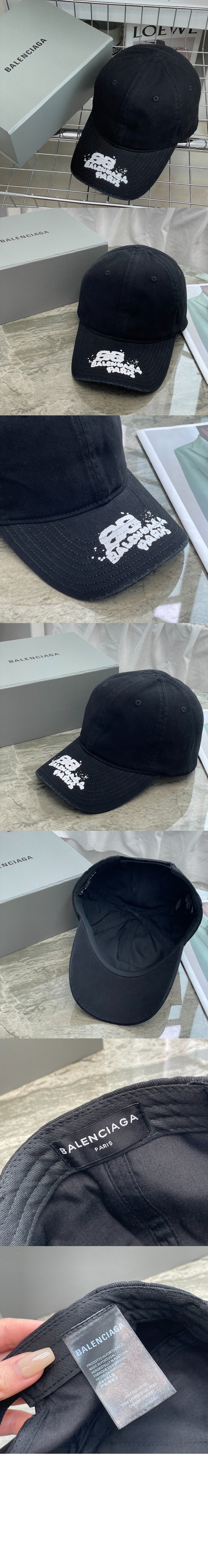 라벨 베이스볼 캡 723771 > 발렌시아가