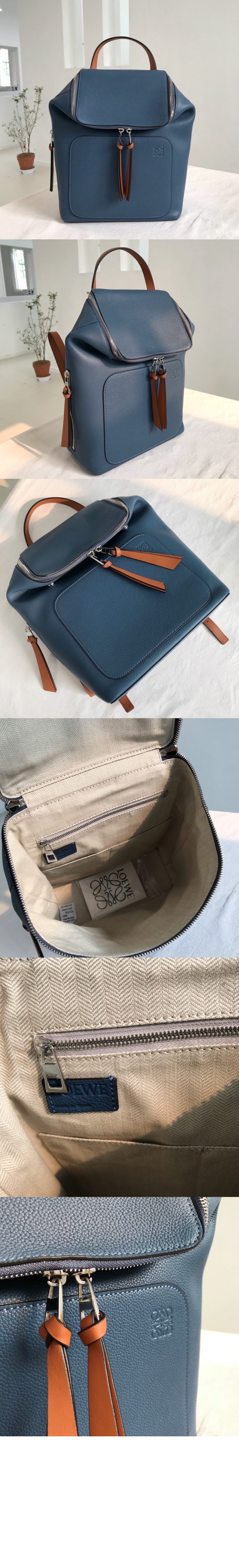 밀리터리 백팩 - 소프트 그레인 카프스킨 > Military - 밀리터리