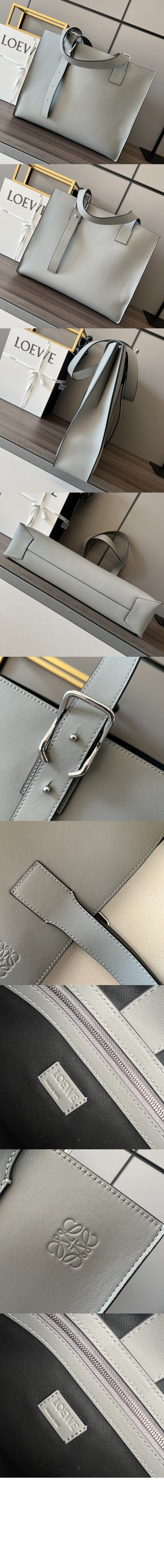 버클 호리즌탈 토트 백 - 클래식 > Buckle Horizontal Tote - 버클 호리즌탈 토트