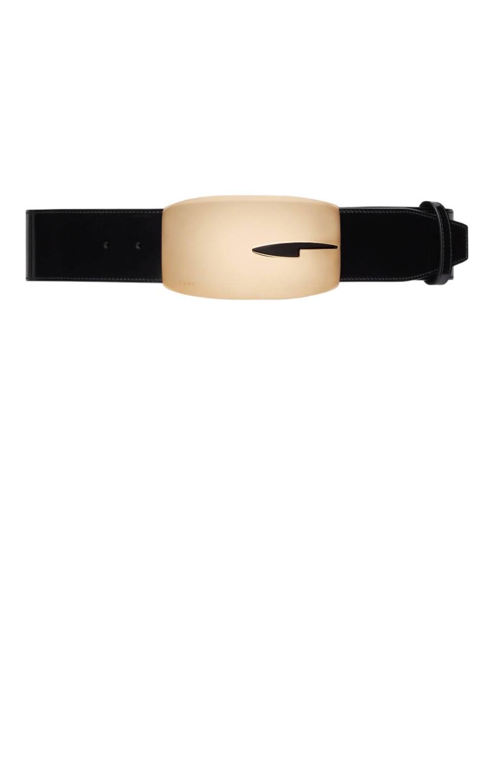 와이드 버전 매끄러운 버클 벨트 740372 > 구찌