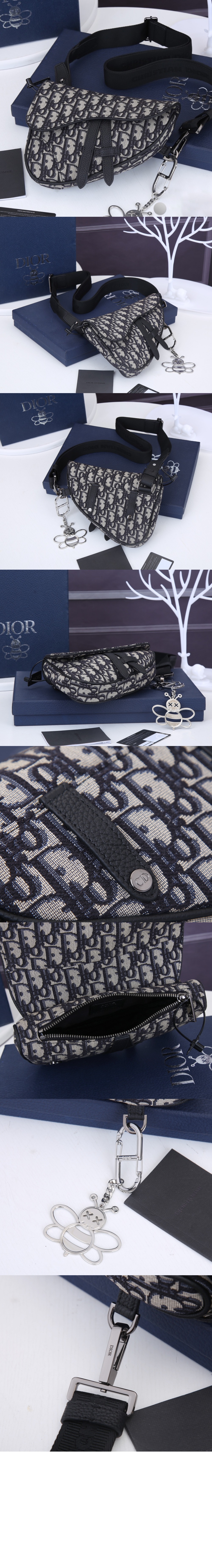 오블리크 미니 새들백 1ADPO19 > Saddle - 새들