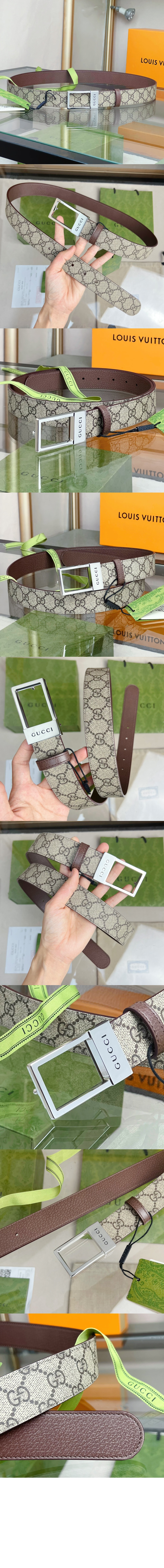 버클 GG 벨트 722370 > 구찌