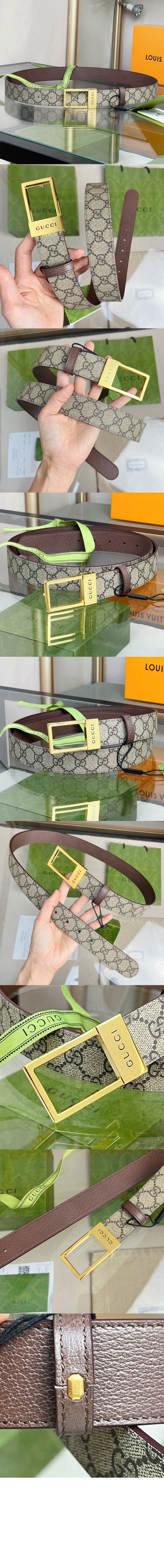 버클 GG 벨트 722370 > 구찌