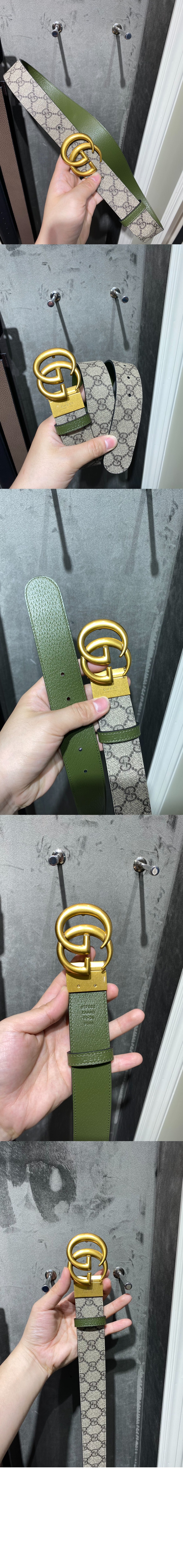 더블 G 버클 양면 벨트 627055 > 구찌