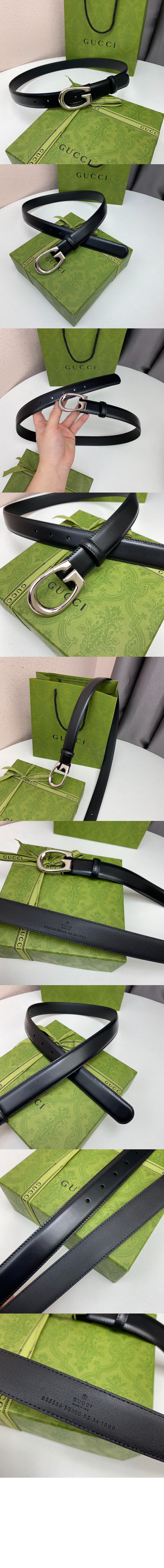 G 버클 레더 벨트 655566 > 구찌