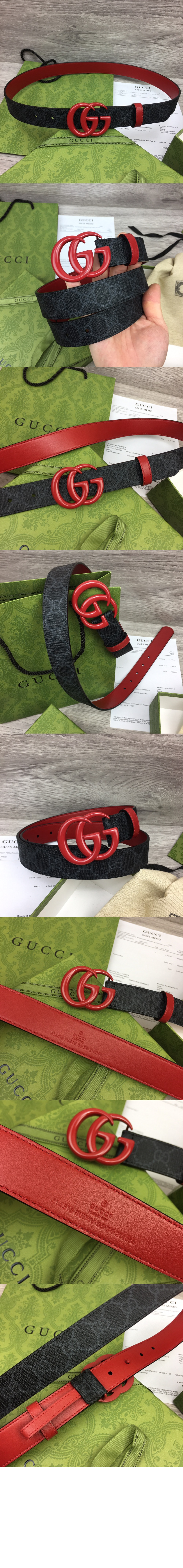 GG 마몽 벨트 414516 > 구찌