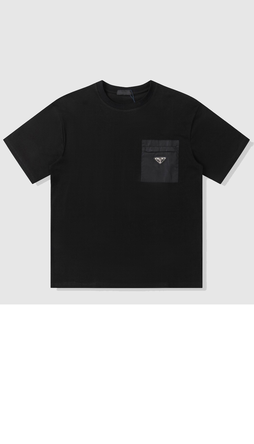로고 프린트 반팔 > 프라다