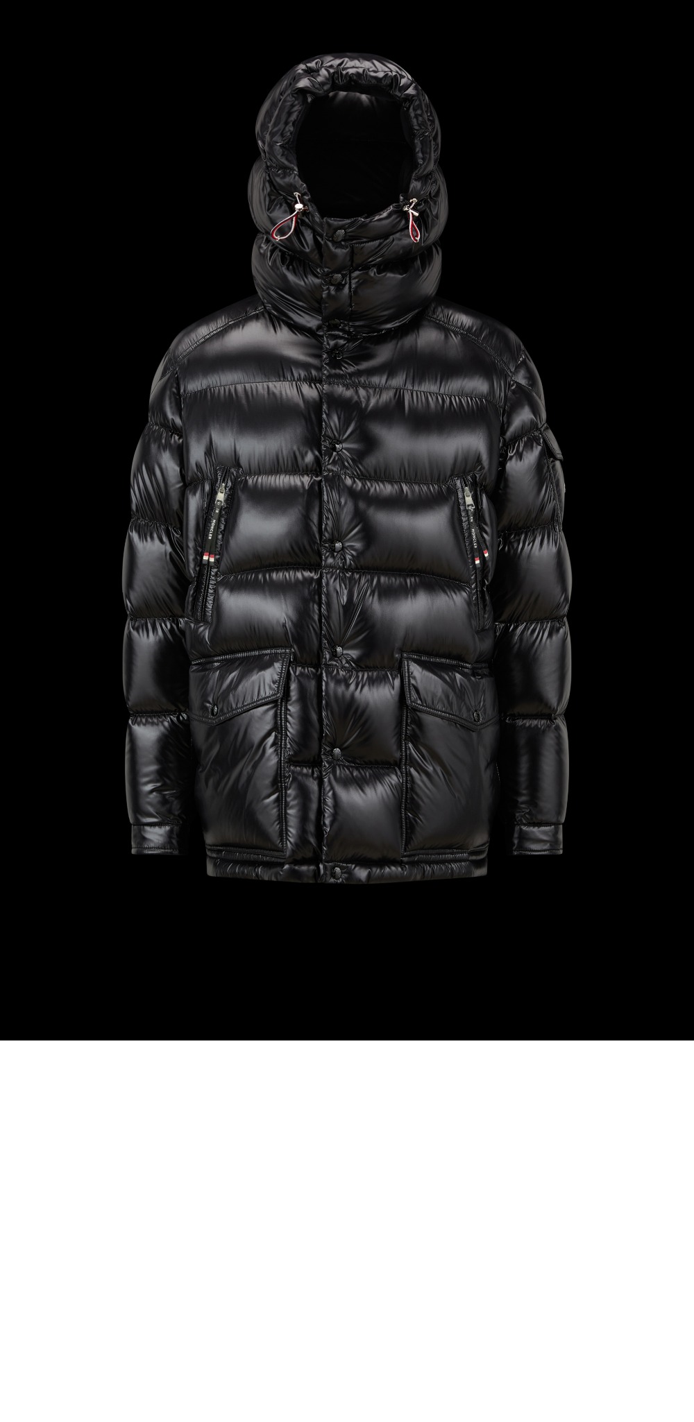 로고 쇼트 코트 > Coat - 코트