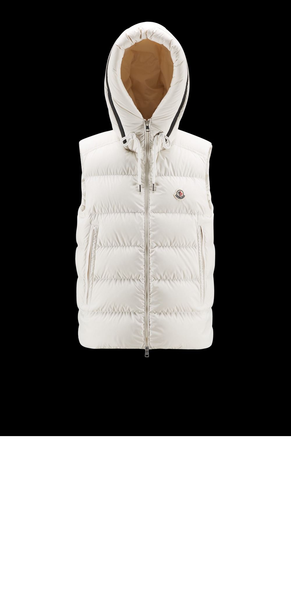 로고 민소매 쇼트 패딩 > Jacket - 재킷