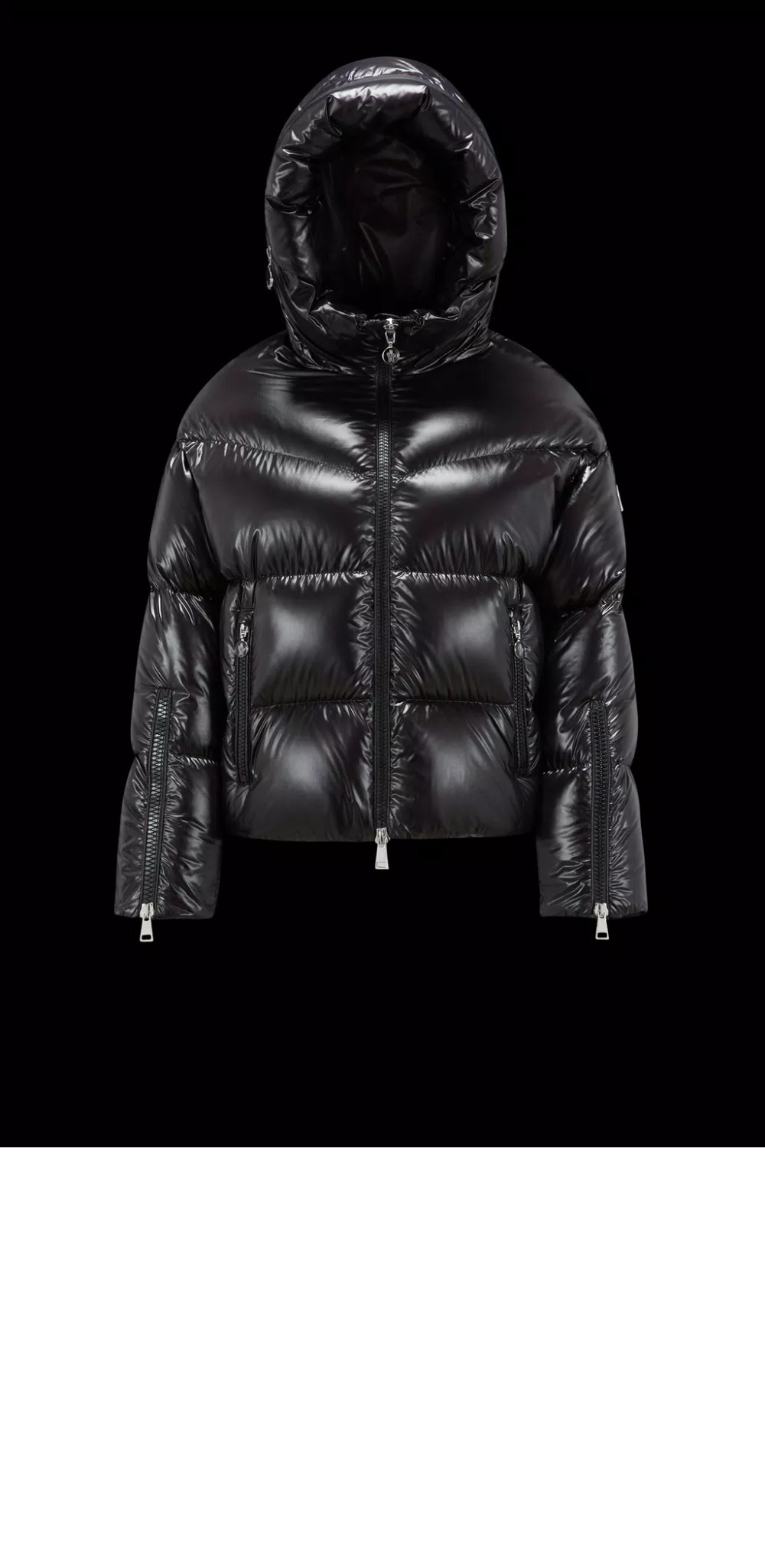 로고 쇼트 패딩 > Coat - 코트