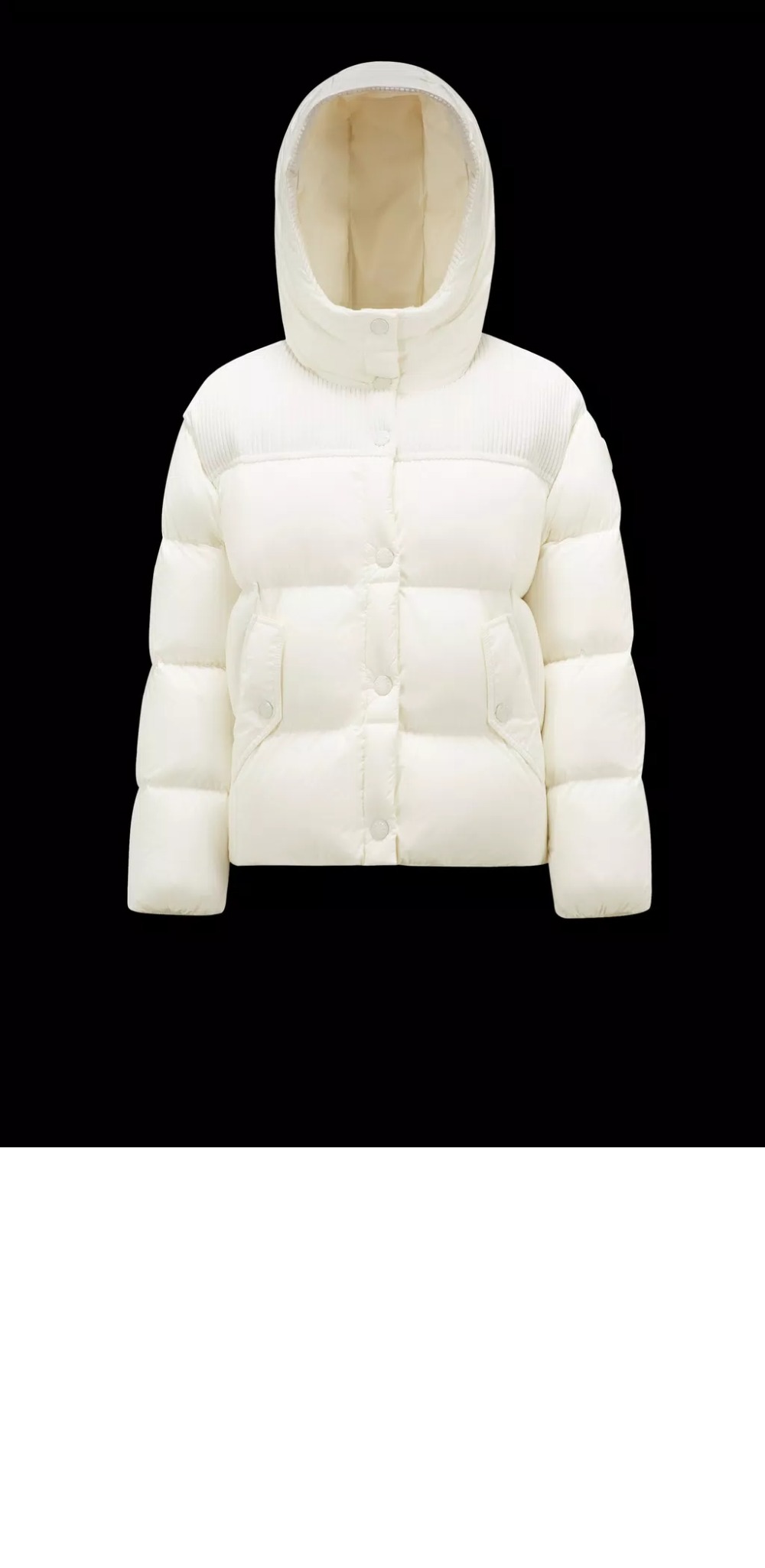 로고 쇼트 패딩 > Coat - 코트