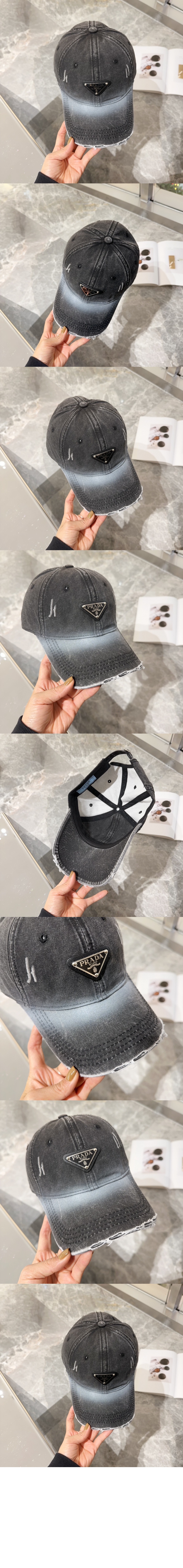 데님 베이스볼 캡 1HC261 > 프라다