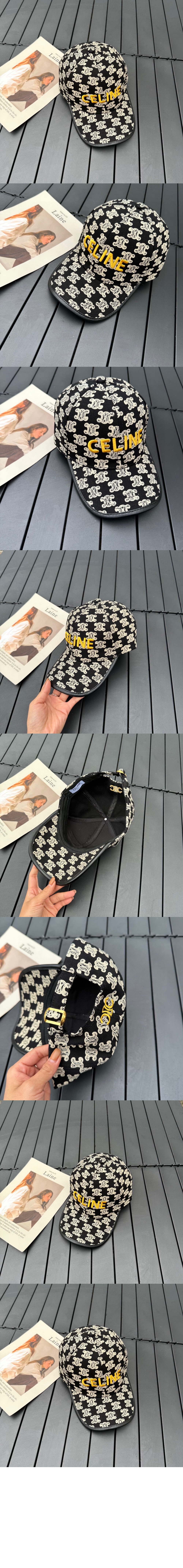 자수  베이스볼 캡 2A9674 > 셀린느