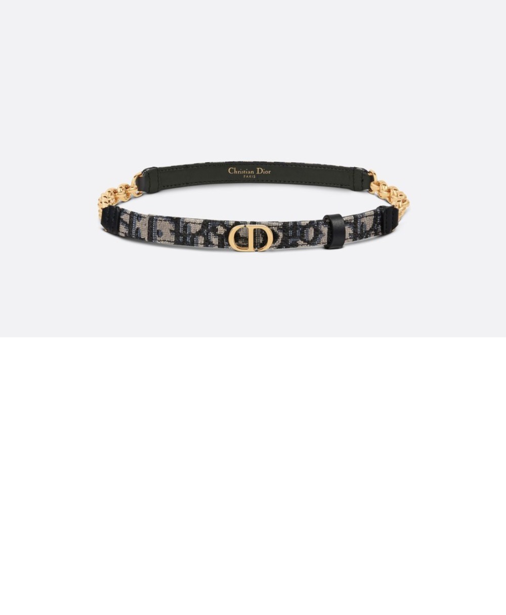 프린트 메탈 체인 벨트 B0258 > 디올