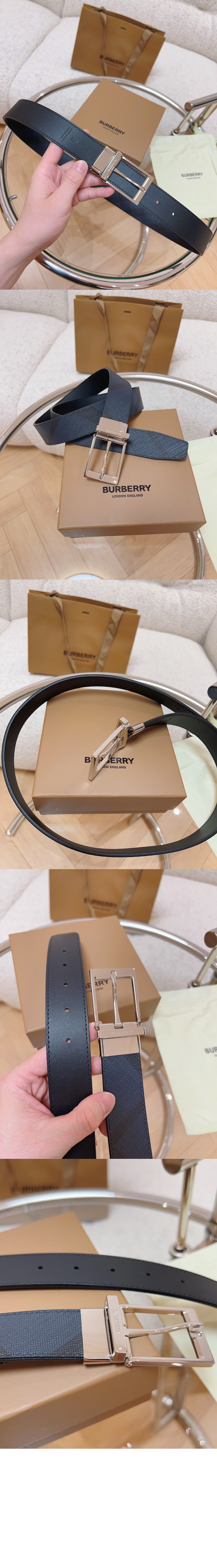 체크 레더 리버시블 벨트 80649591 > Etc - 기타제품