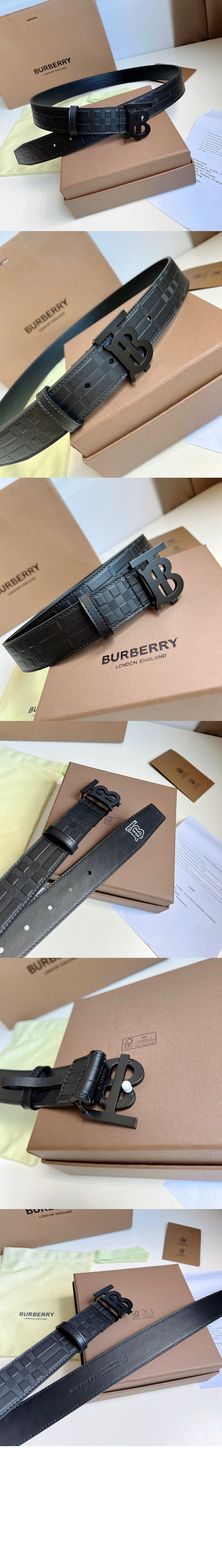 엠보 체크 가죽 벨트 80548831 > Etc - 기타제품