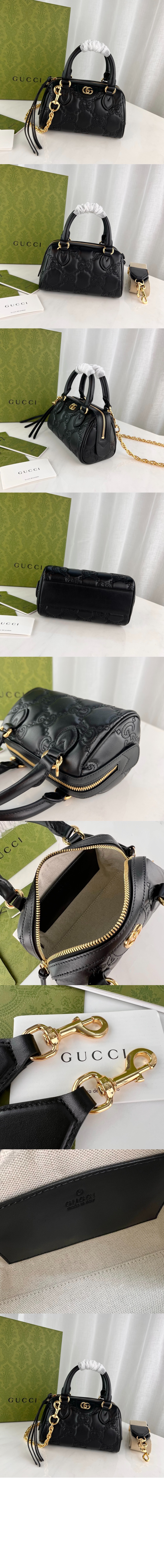 GG 마몽 마틀라세 미니 토트백 702251 > GG Marmont - GG 마몽